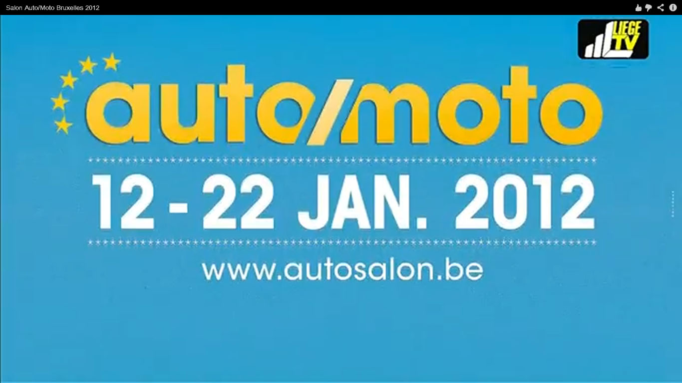 Salon Auto/Moto Bruxelles 2012