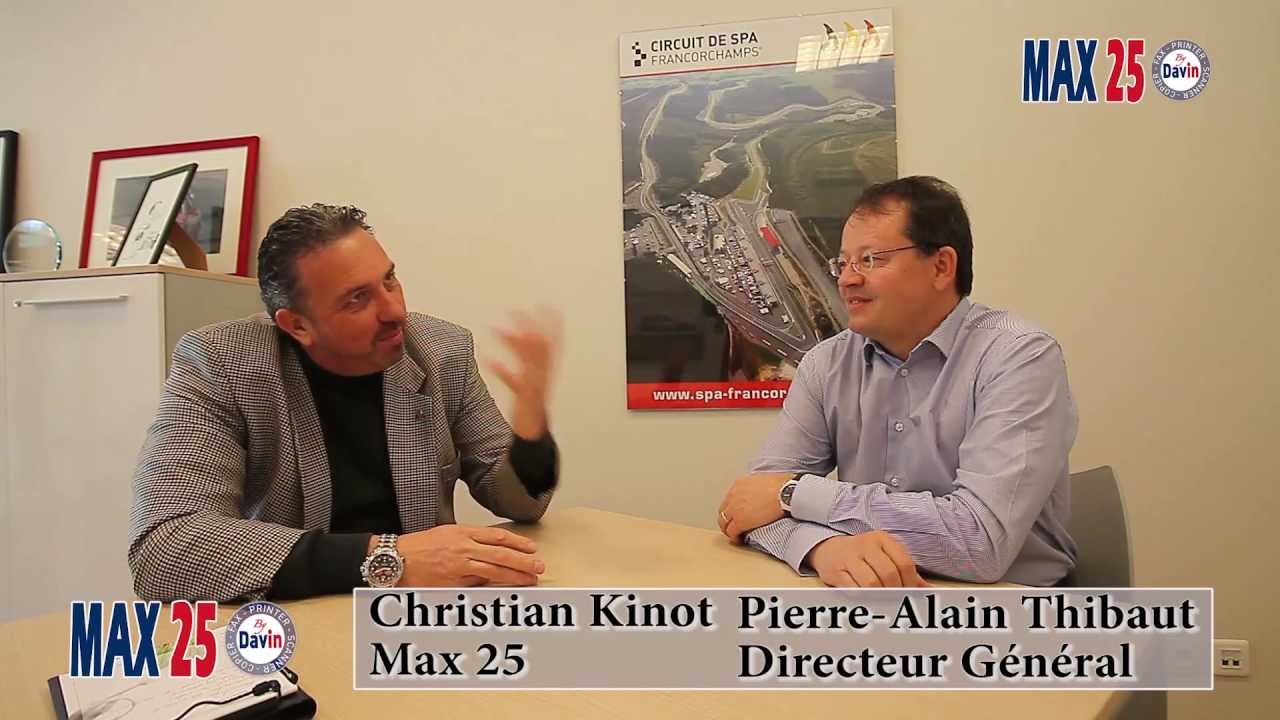 Le Circuit de Spa-Francorchamps présenté par Max 25 Christian Kinot