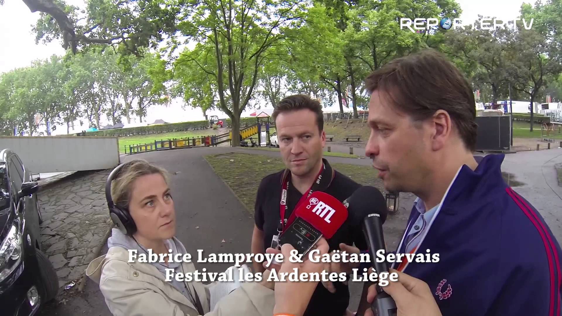 Fabrice Lamproye & Gaëtan Servais le compte rendu du Festiva des Ardentes 2014