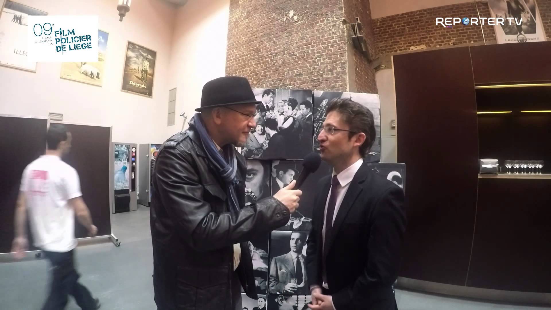 Interview de Gilles Foret du festival du film policier 2015 de Liège